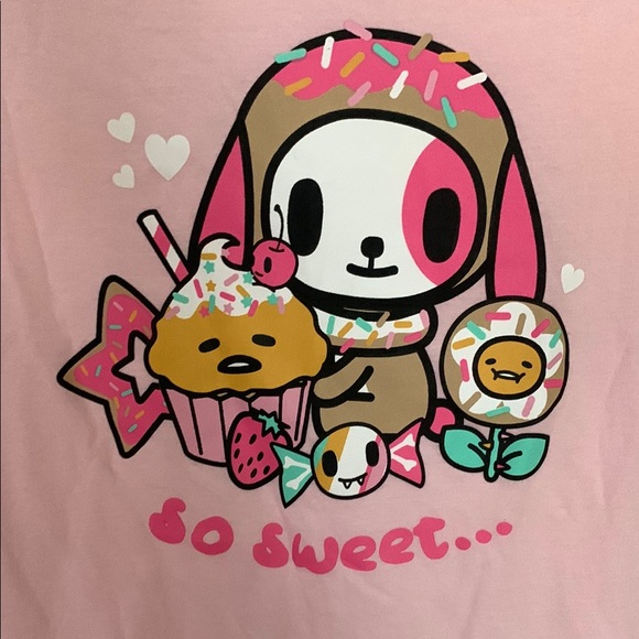tokidoki Tops - tokidoki x gudetama SS tee